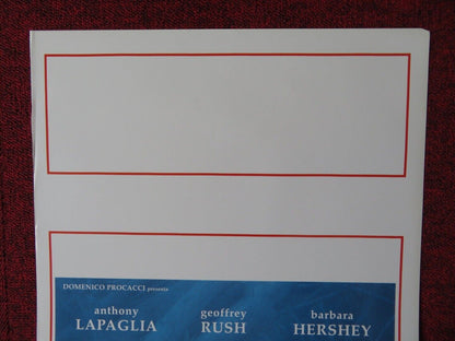LANTANA ITALIAN LOCANDINA (27.5"x13") POSTER ANTHONY LAPAGLIA GEOFFREY RUSH '02 Movie posters