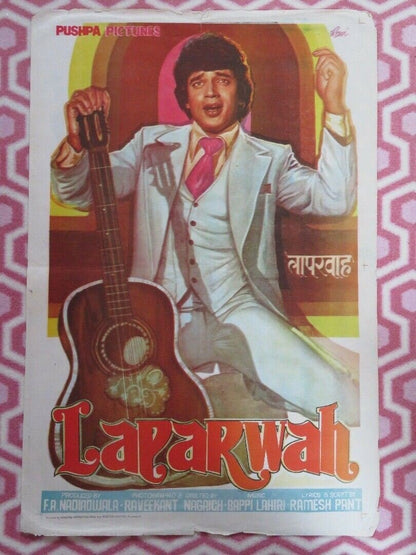LAPARWAH INDIAN (30" x 20") POSTER ROLLED PREM BEDI BIRBAL BOLLYWOOD 1981 Movie posters