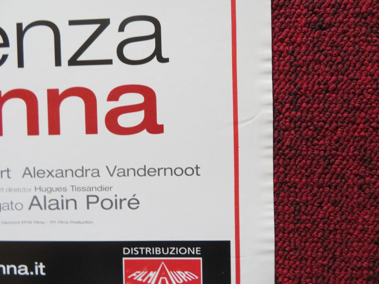 L'APPARENZA INGANNA ITALIAN LOCANDINA POSTER DANIEL AUTEUIL G. DEPARDIEU 2001 Rendezvous Cinema Movie posters