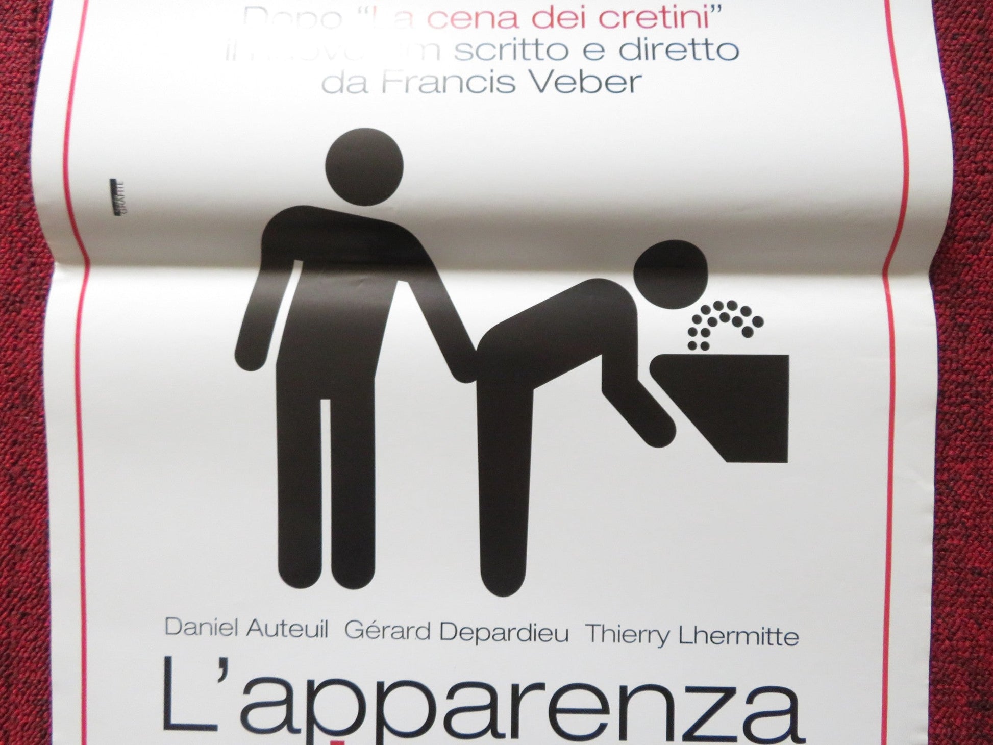 L'APPARENZA INGANNA ITALIAN LOCANDINA POSTER DANIEL AUTEUIL G. DEPARDIEU 2001 Rendezvous Cinema Movie posters