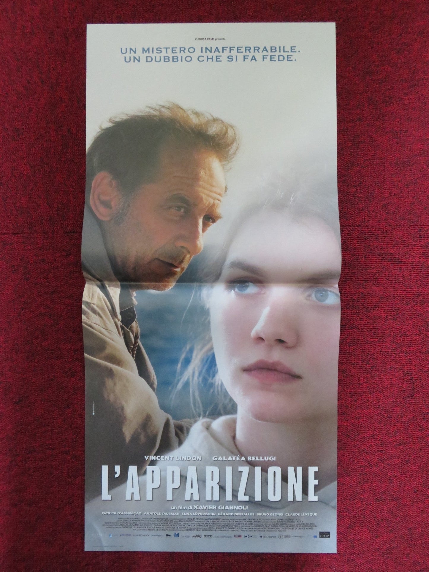 L'APPARIZIONE ITALIAN LOCANDINA POSTER VINCENT LINDON GALETEA BELLUGI 2018 Rendezvous Cinema Movie posters