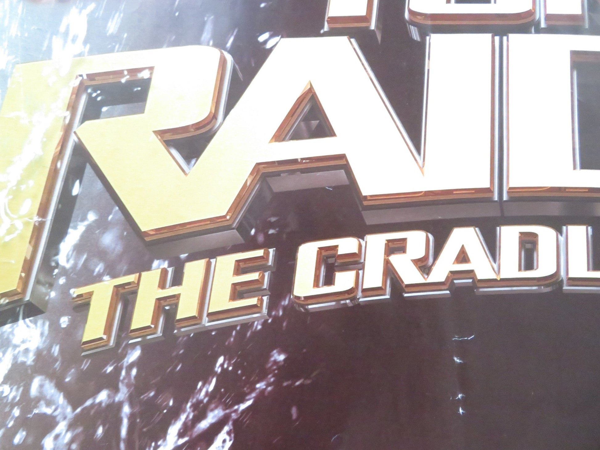 LARA CROFT: TOMB RAIDER - THE CRADLE OF LIFE UK QUAD ROLLED POSTER 2003 Rendezvous Cinema Movie posters