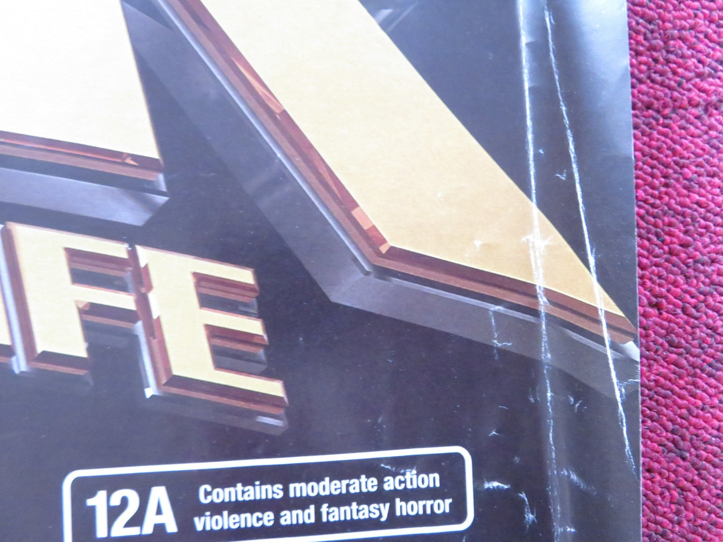 LARA CROFT: TOMB RAIDER - THE CRADLE OF LIFE UK QUAD ROLLED POSTER 2003 Rendezvous Cinema Movie posters