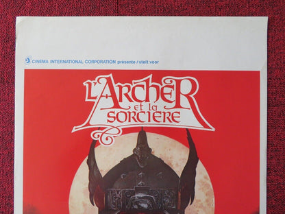 L'ARCHER ET LA SORCIERE BELGIUM (21.5"x14.5") POSTER BELINDA BAUER 1981 Movie posters