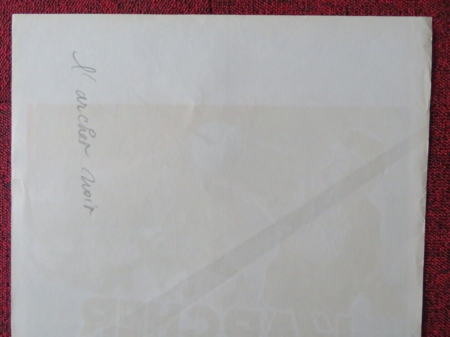 L'ARCHER NOIR / THE BLACK ARCHER BELGIUM (21"x14") POSTER GERARD LANDRY 1959 Movie posters