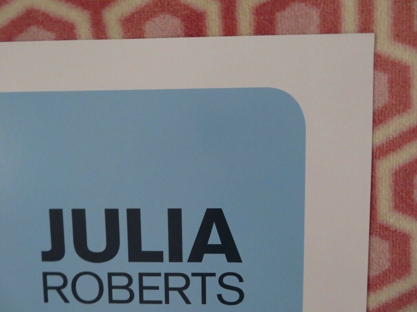 LARRY CROWNE US ONE SHEET ROLLED POSTER TOM HANKS JULIA ROBERTS 2011 Rendezvous Cinema Movie posters