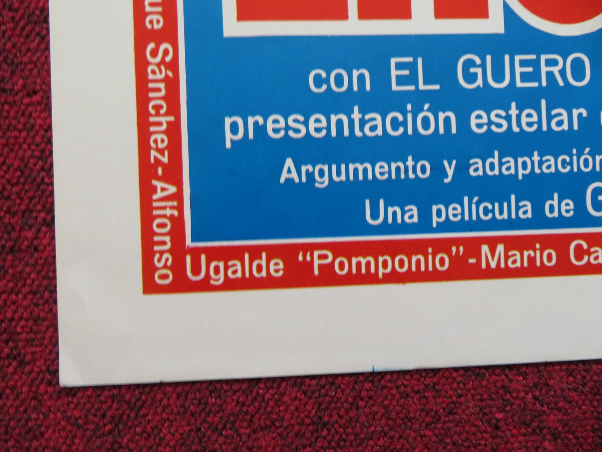 LAS CARINOSAS MEXICAN POSTER JUAN ALONSO PEPE AREVALO 1979 Rendezvous Cinema Movie posters