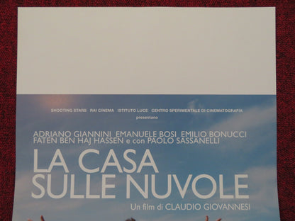 LAS CASA SULLE NUVOLE ITALIAN LOCANDINA POSTER ADRIANO GIANNINI E. BOSI 2009 Rendezvous Cinema Movie posters