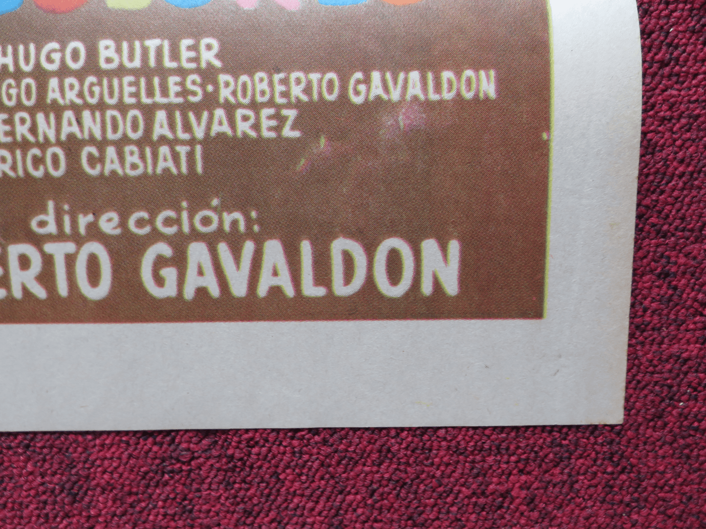 LAS FIGURAS DE ARENA FOLDED MEXICAN POSTER ELSA AGUIRRE DAVID REYNOSO 1970 Rendezvous Cinema Movie posters