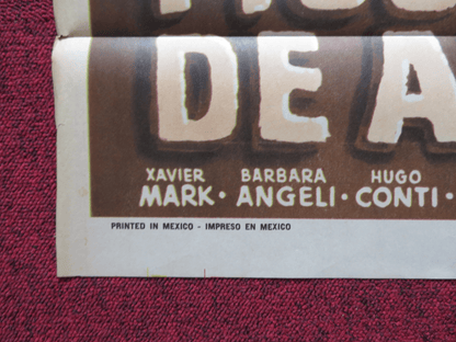 LAS FIGURAS DE ARENA FOLDED MEXICAN POSTER ELSA AGUIRRE DAVID REYNOSO 1970 Rendezvous Cinema Movie posters