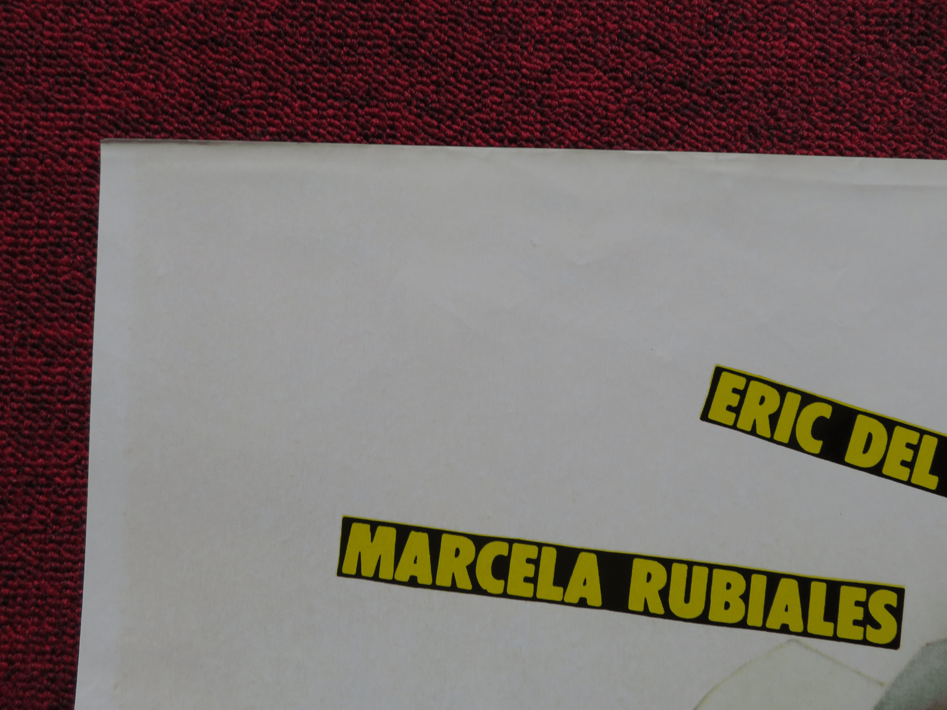 LAS SOBRINAS DEL DIABLO FOLDED MEXICAN POSTER ERIC DEL CASTILLO 1983 Rendezvous Cinema Movie posters