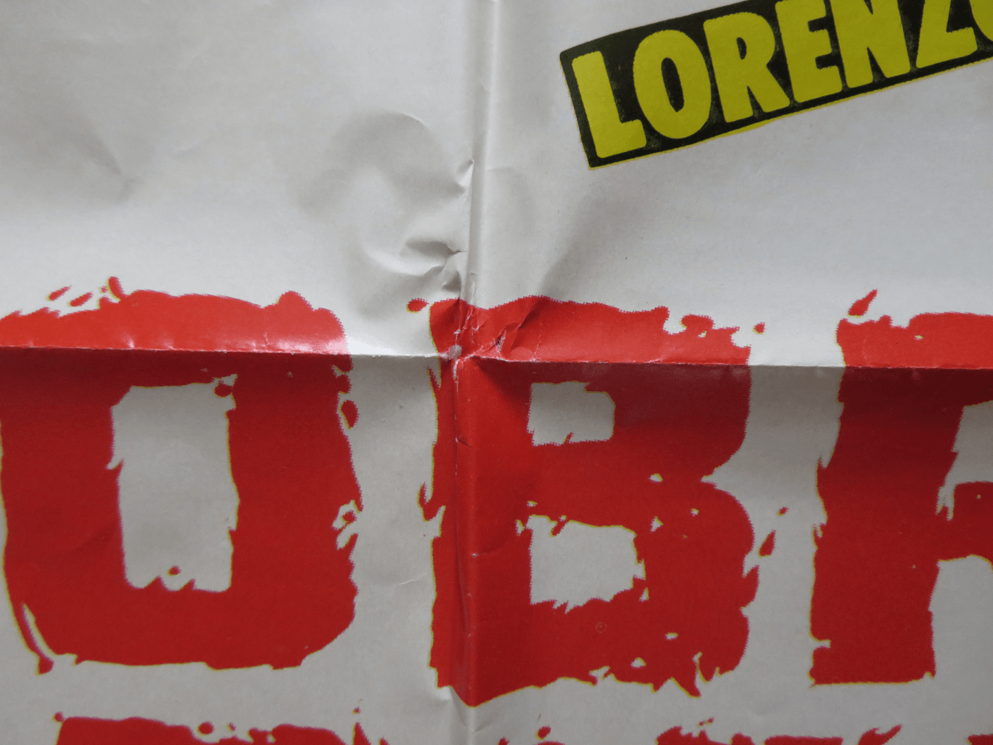 LAS SOBRINAS DEL DIABLO FOLDED MEXICAN POSTER ERIC DEL CASTILLO 1983 Rendezvous Cinema Movie posters