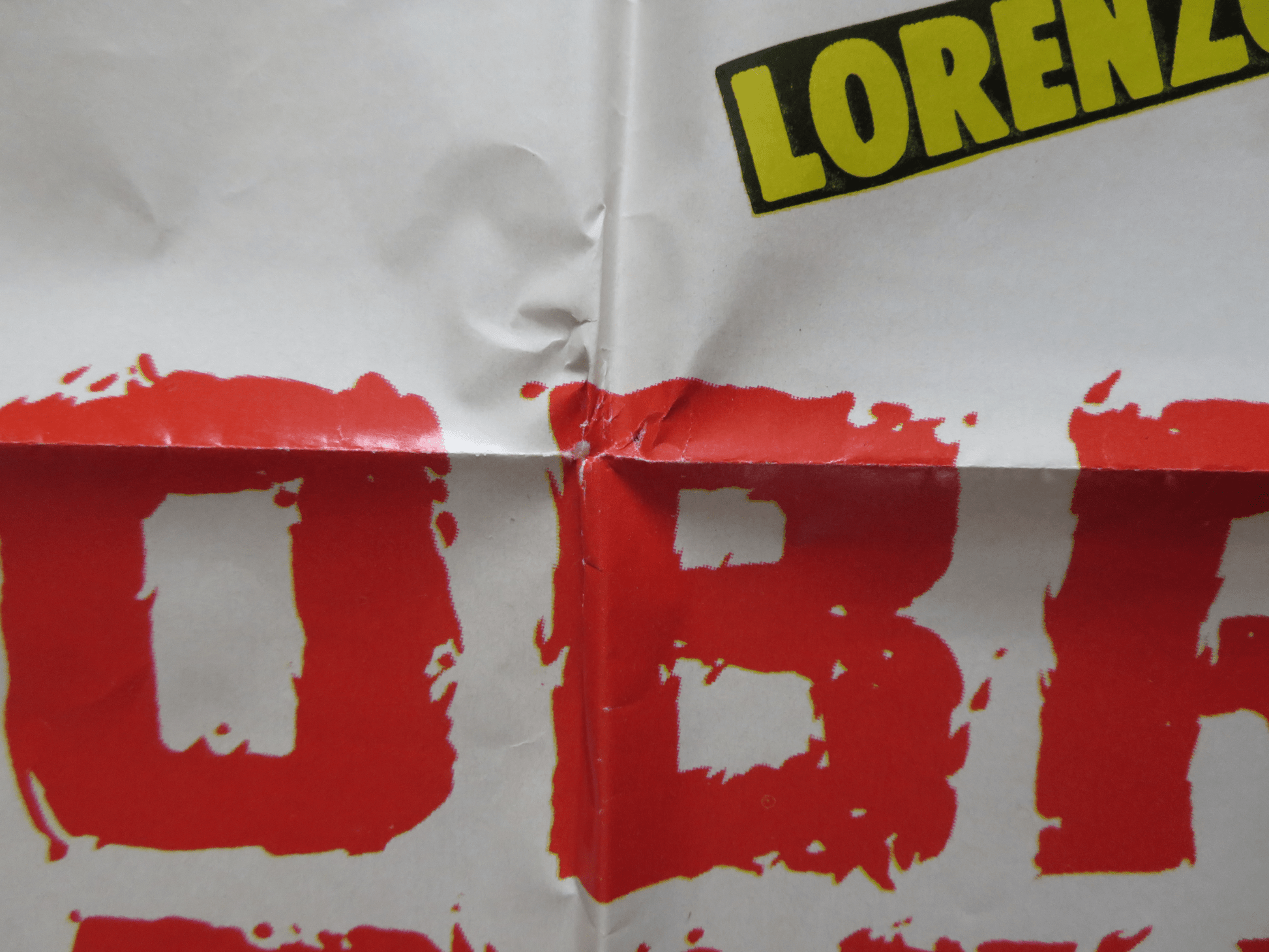 LAS SOBRINAS DEL DIABLO FOLDED MEXICAN POSTER ERIC DEL CASTILLO 1983 Rendezvous Cinema Movie posters