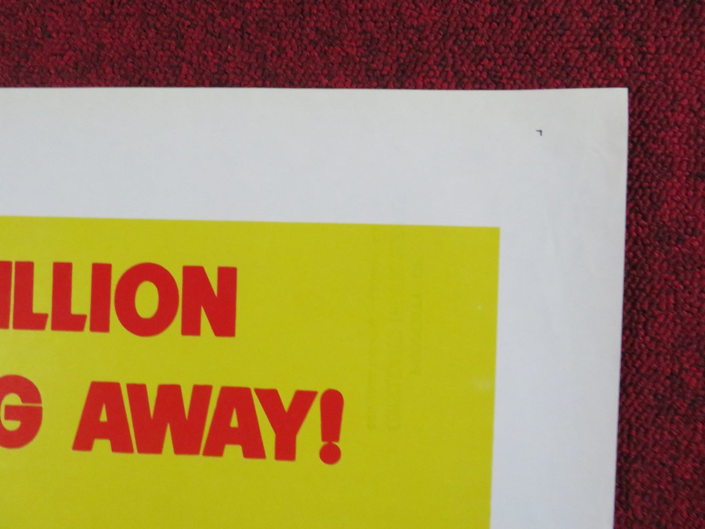 LAS VEGAS LADY FOLDED US ONE SHEET POSTER STELLA STEVENS STUART WHITMAN 1975 Rendezvous Cinema Movie posters