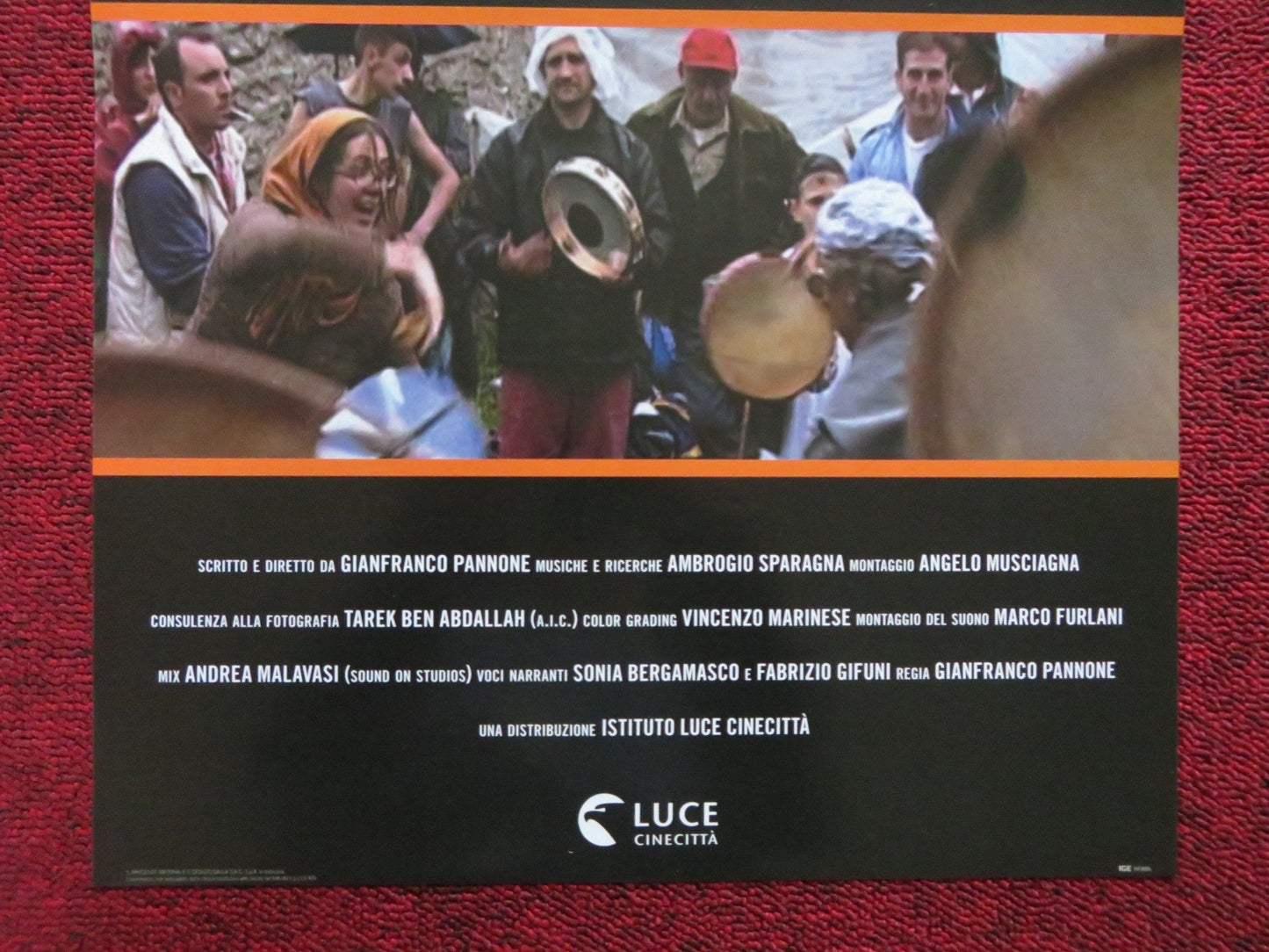 LASCIA STARE I SANTI ITALIAN LOCANDINA POSTER GIANFRANCO PANNONE 2017 Rendezvous Cinema Movie posters