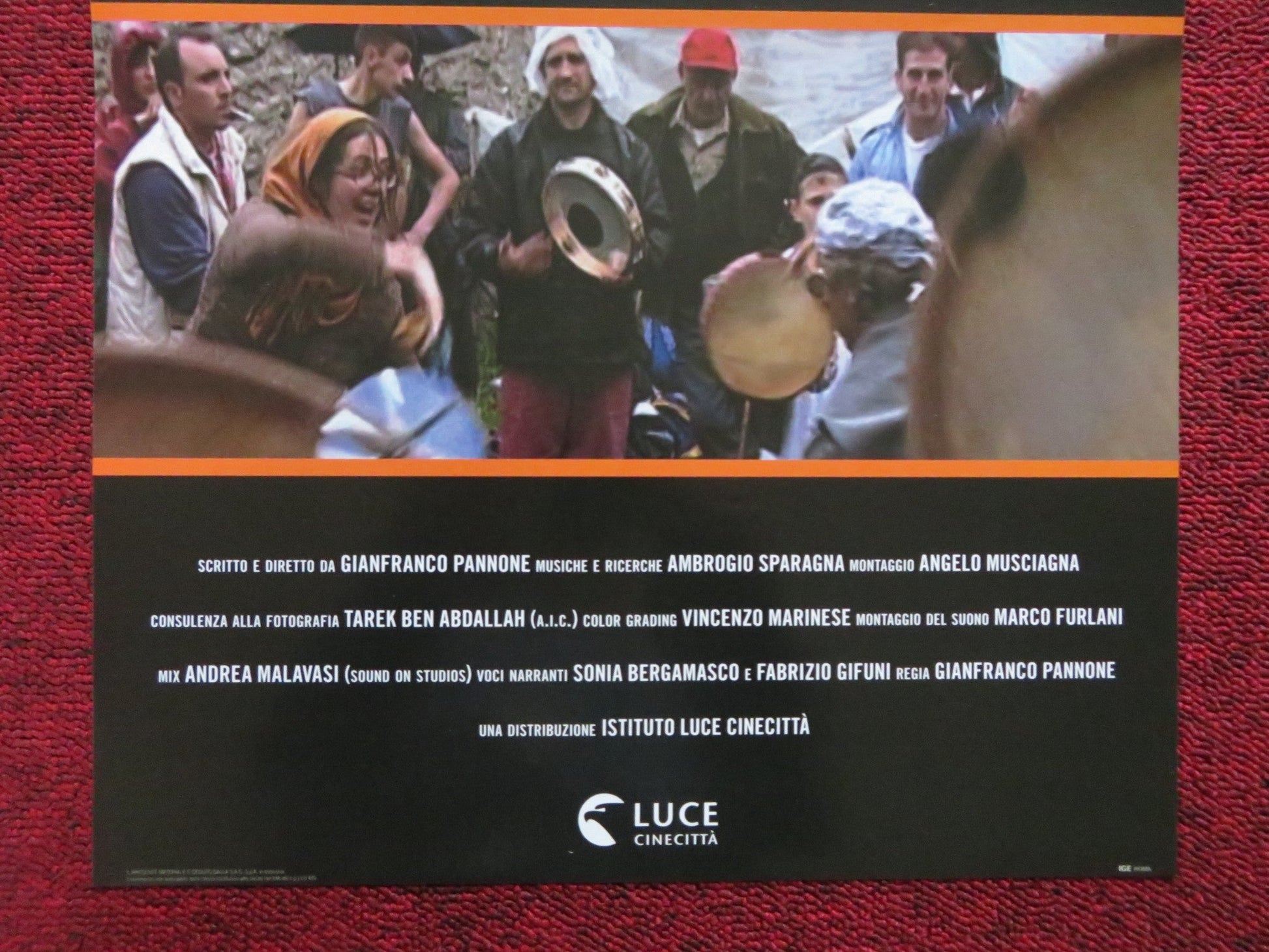 LASCIA STARE I SANTI ITALIAN LOCANDINA POSTER GIANFRANCO PANNONE 2017 Rendezvous Cinema Movie posters