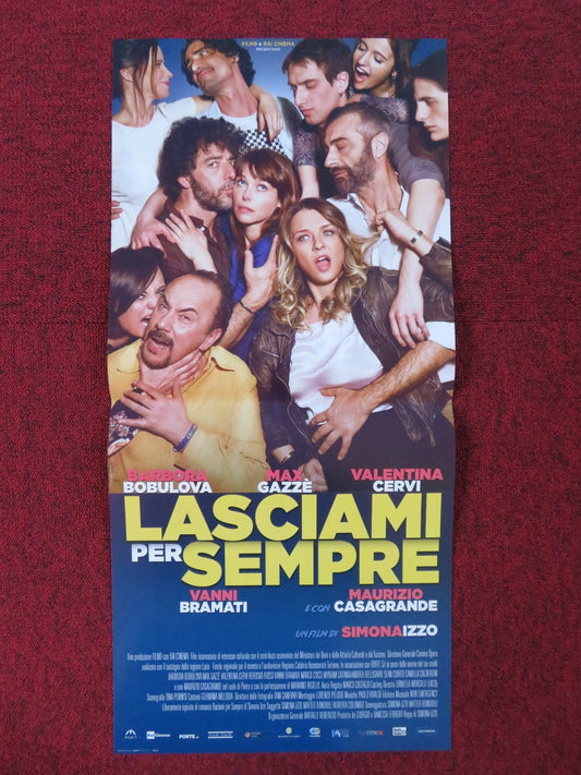 LASCIAMI PER SEMPRE ITALIAN LOCANDINA POSTER MAX GAZZE BARBORA BOBULOVA 2017 Rendezvous Cinema Movie posters