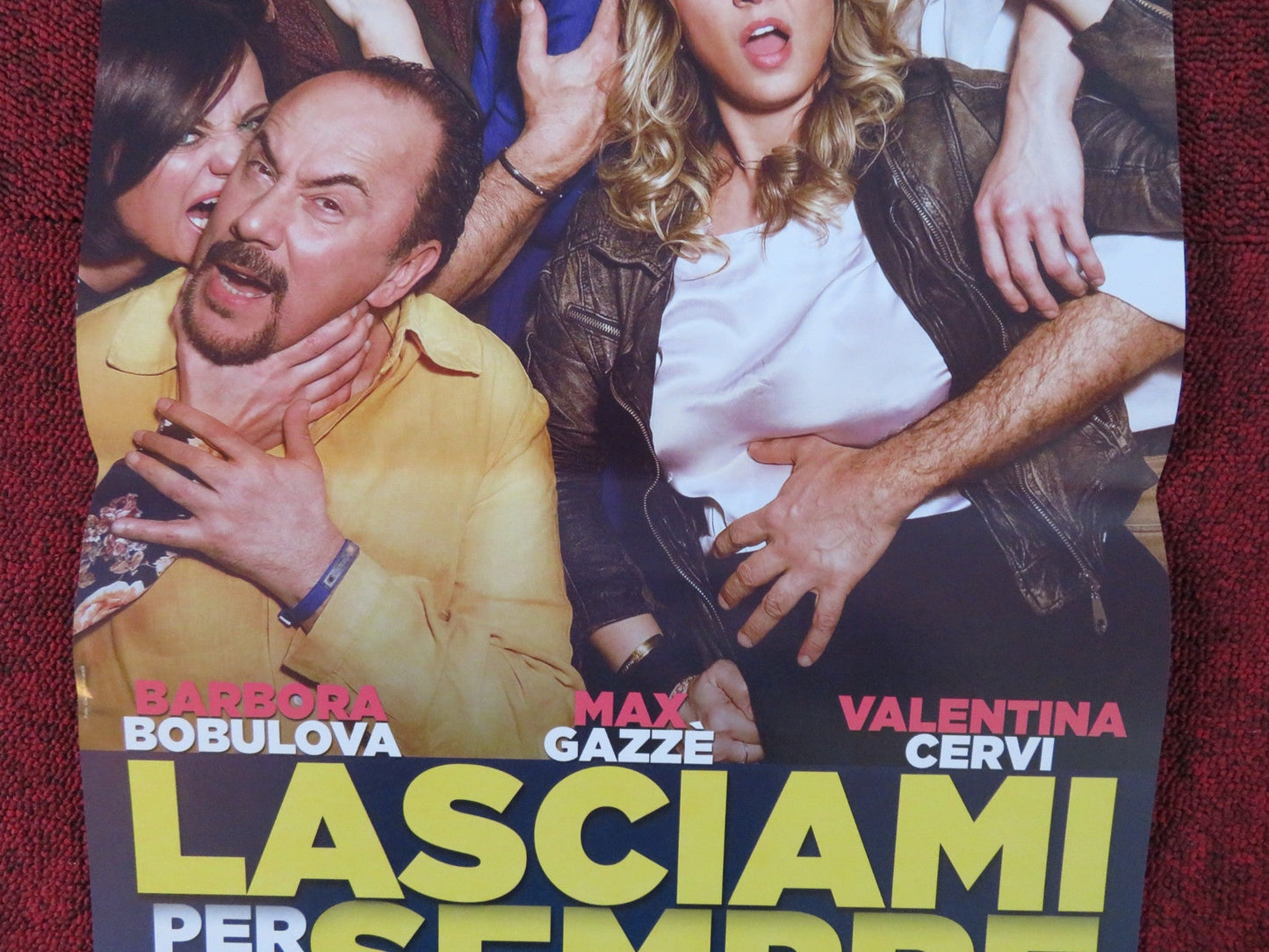 LASCIAMI PER SEMPRE ITALIAN LOCANDINA POSTER MAX GAZZE BARBORA BOBULOVA 2017 Rendezvous Cinema Movie posters