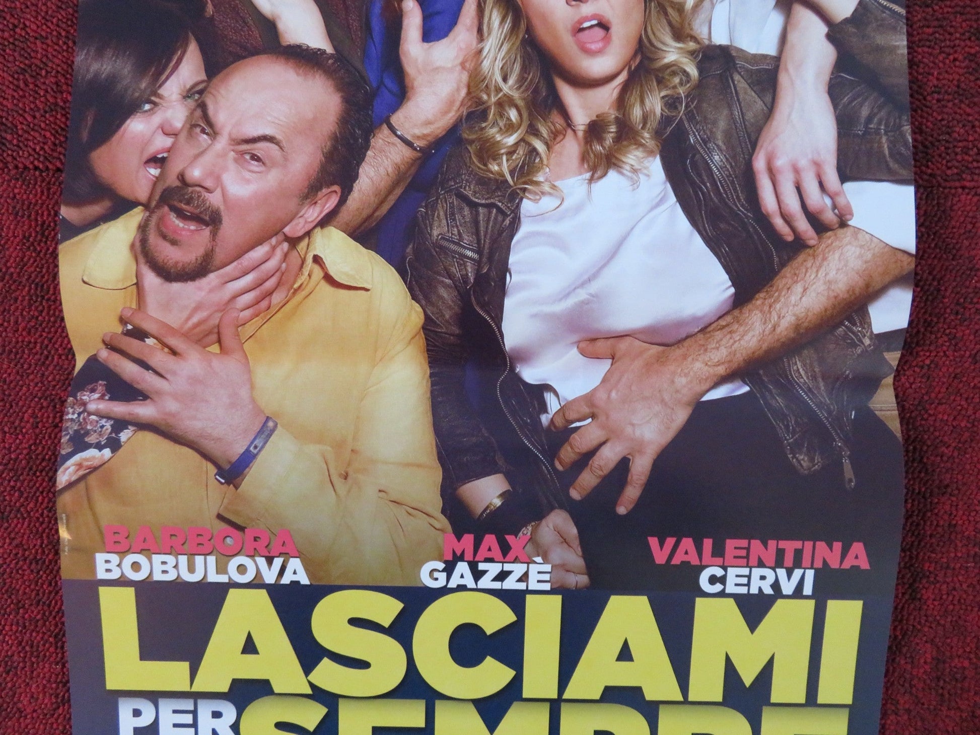 LASCIAMI PER SEMPRE ITALIAN LOCANDINA POSTER MAX GAZZE BARBORA BOBULOVA 2017 Rendezvous Cinema Movie posters