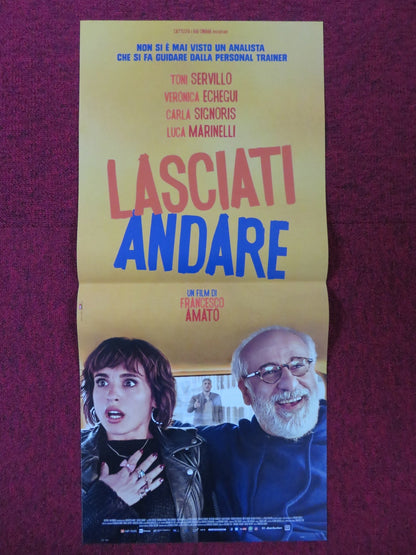 LASCIATI ANDARE ITALIAN LOCANDINA POSTER TONI SERVILLO VERONICA ECHEGUI 2017 Rendezvous Cinema Movie posters