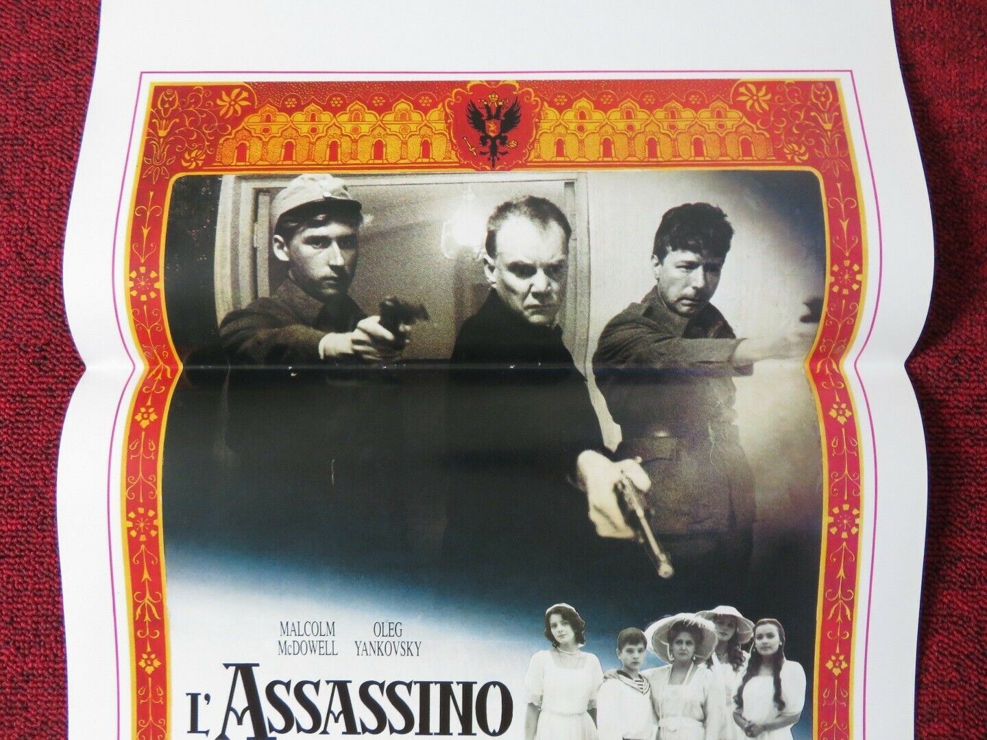 L'ASSASSINO DELLO ZAR ITALIAN LOCANDINA (27.5"x13") POSTER OLEG YANKOVSKY 1991 Movie posters