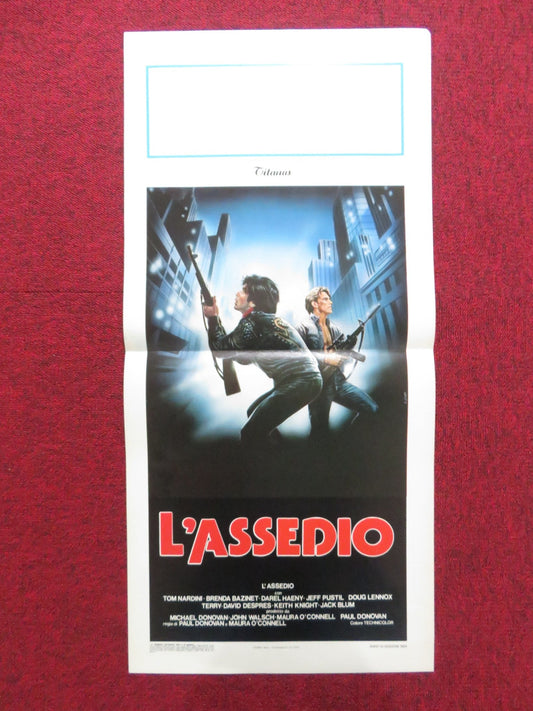 L'ASSEDIO / SIEGE - SELF DEFENCE ITALIAN LOCANDINA POSTER TOM NARDINI 1984 Rendezvous Cinema Movie posters