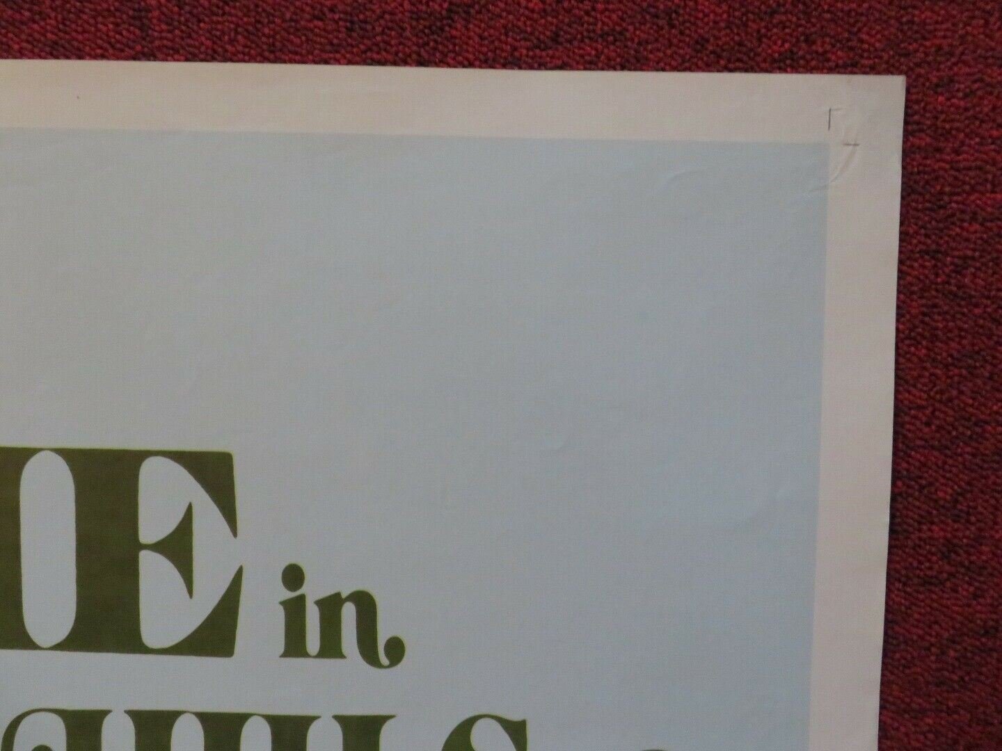 LASSIE IN HILLS OF HOME FOLDED US ONE SHEET POSTER EDMUND GWENN 1972 Movie posters