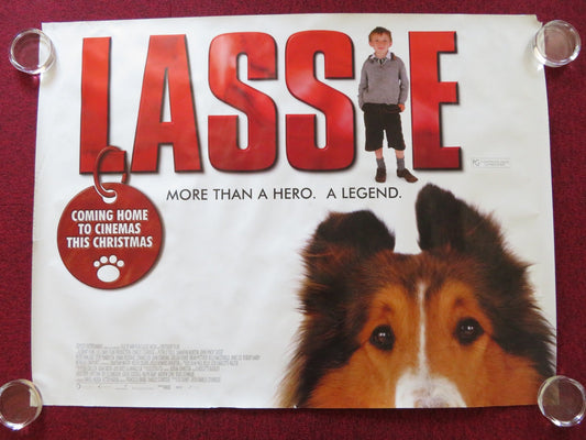 LASSIE UK QUAD (30"x 40") ROLLED POSTER PETER O'TOOLE SAMANTHA MORTON 2005 Rendezvous Cinema Movie posters