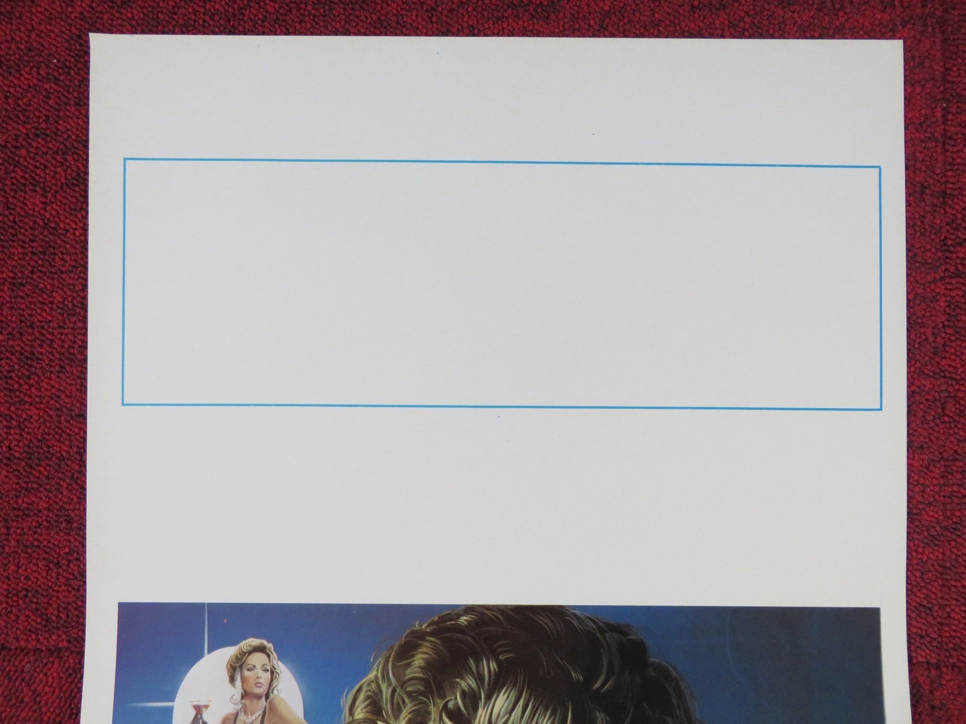 LASSITER ITALIAN LOCANDINA POSTER TOM SELLECK JANE SEYMOUR 1984 Rendezvous Cinema Movie posters