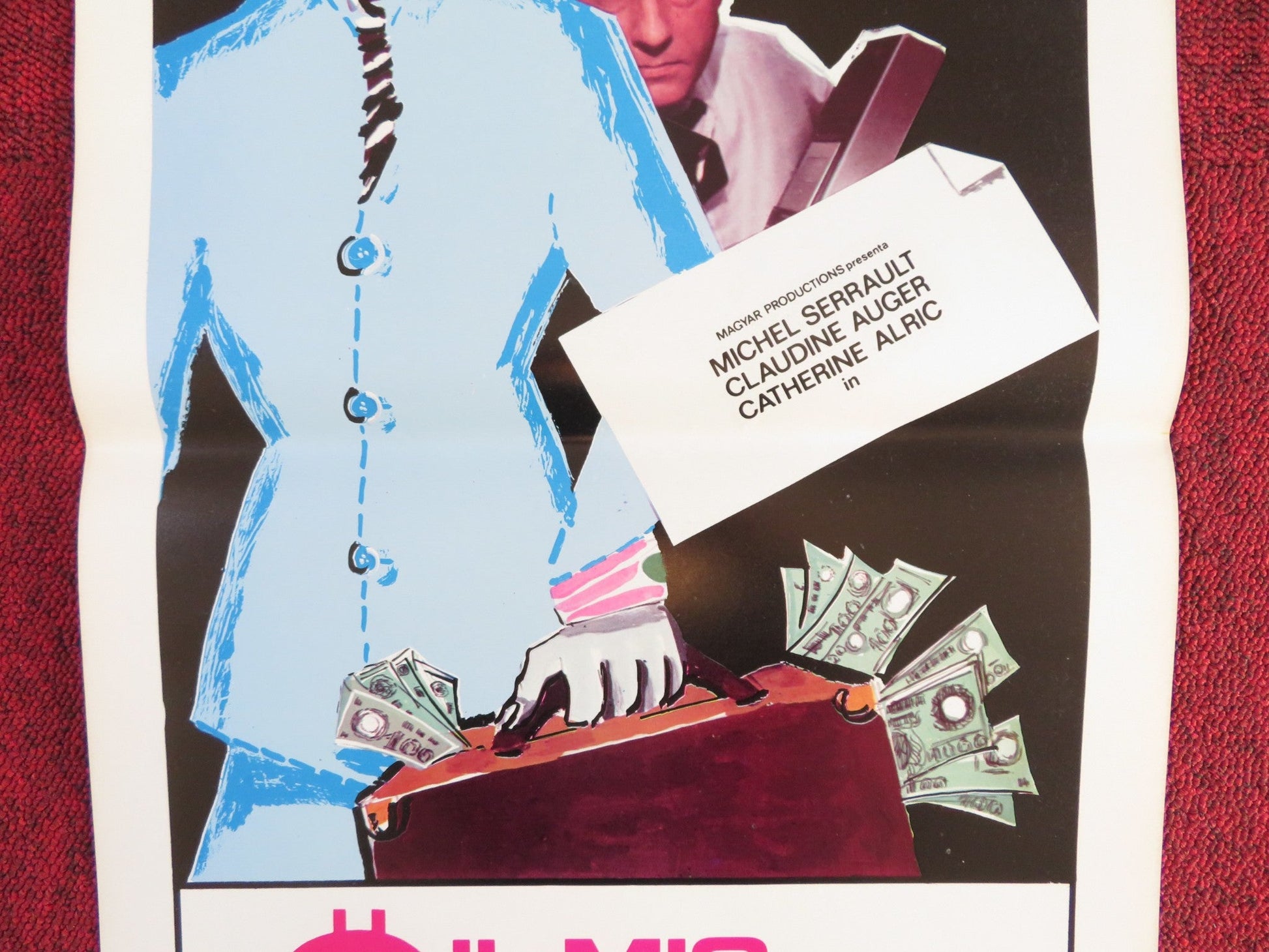 L'ASSOCIE ITALIAN LOCANDINA POSTER MICHEL SERRAULT CLAUDINE AUGER 1980 Rendezvous Cinema Movie posters