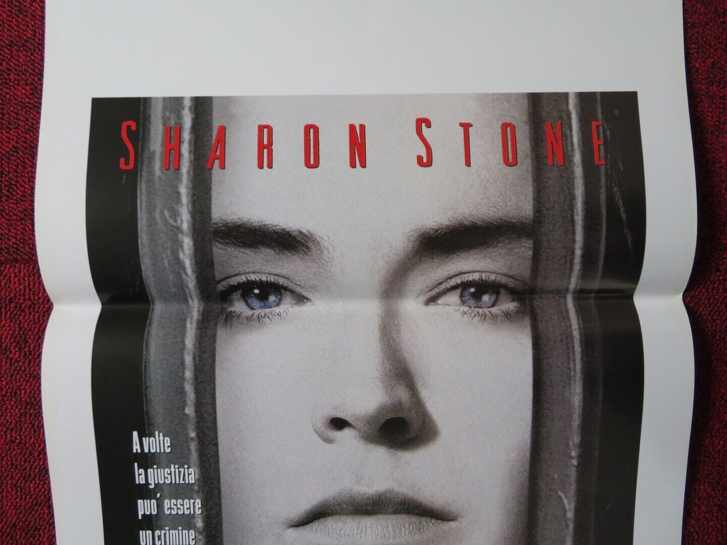 LAST DANCE ITALIAN LOCANDINA (27.5"x13") POSTER SHARON STONE ROB MORROW 1996 - Rendezvous Cinema