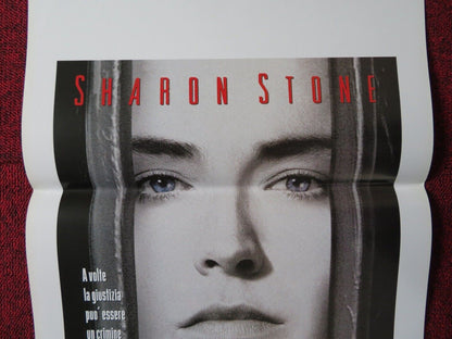 LAST DANCE ITALIAN LOCANDINA (27.5"x13") POSTER SHARON STONE ROB MORROW 1996 - Rendezvous Cinema