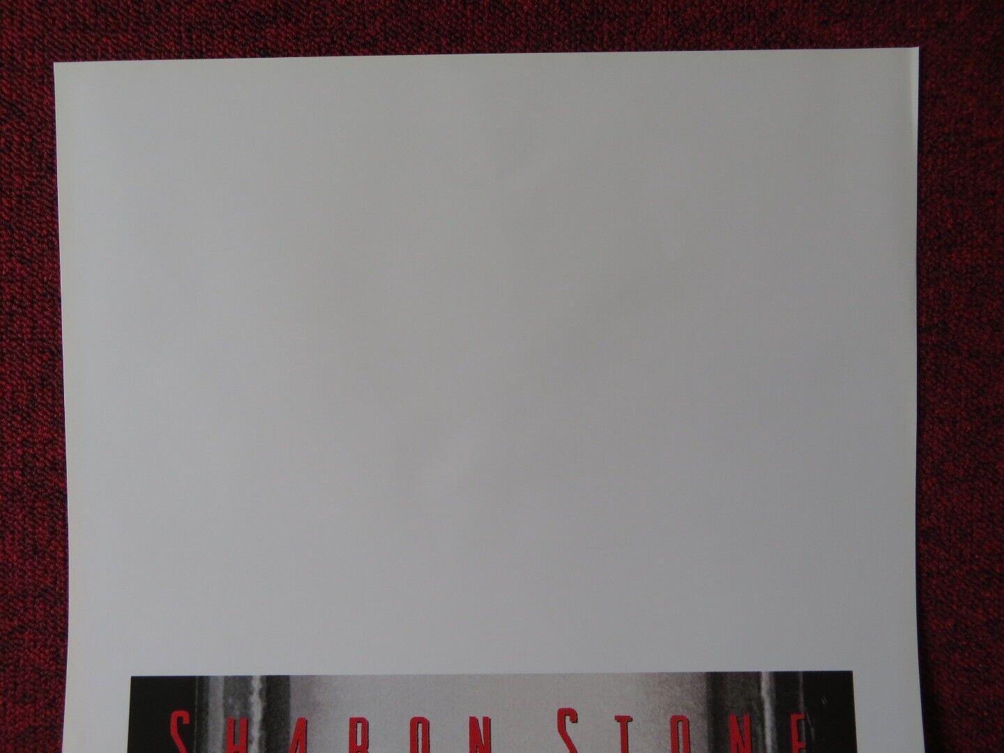 LAST DANCE ITALIAN LOCANDINA (27.5"x13") POSTER SHARON STONE ROB MORROW 1996 - Rendezvous Cinema