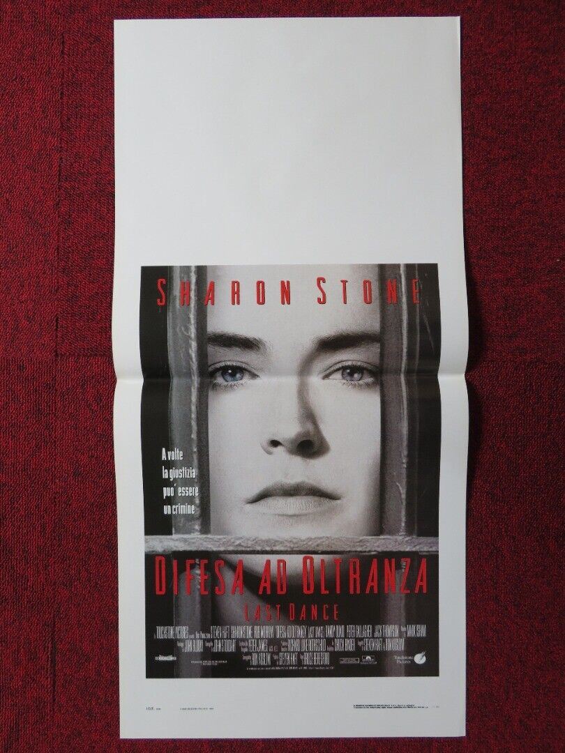 LAST DANCE ITALIAN LOCANDINA (27.5"x13") POSTER SHARON STONE ROB MORROW 1996 - Rendezvous Cinema