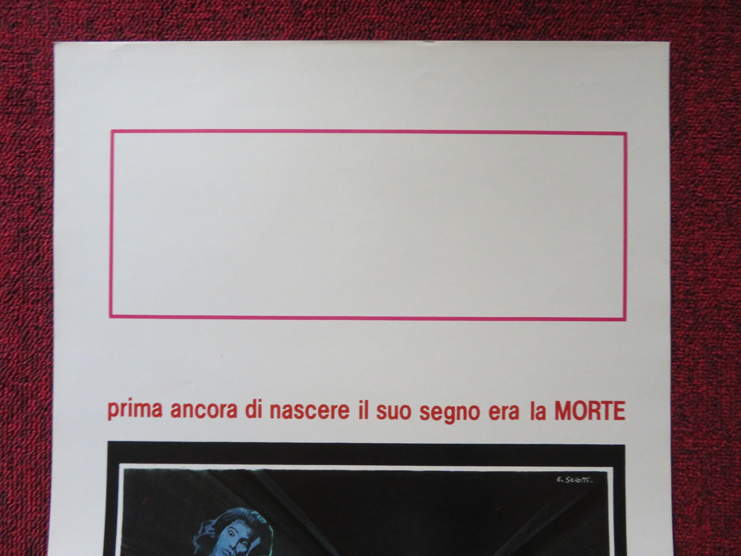 LAST EMBRACE ITALIAN LOCANDINA POSTER ROY SCHEIDER CHRISTOPHER WALKEN 1979 Rendezvous Cinema Movie posters
