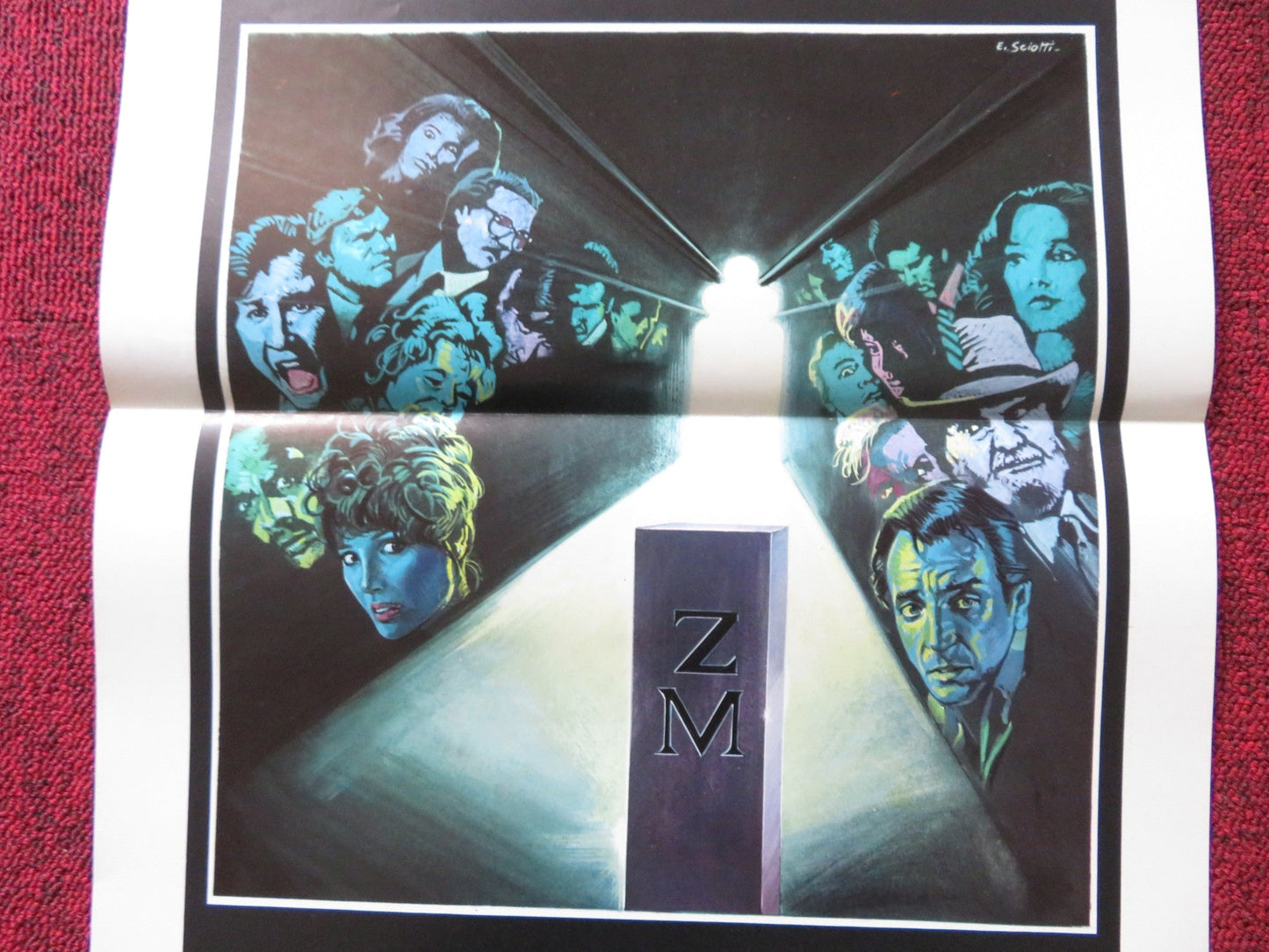 LAST EMBRACE ITALIAN LOCANDINA POSTER ROY SCHEIDER CHRISTOPHER WALKEN 1979 Rendezvous Cinema Movie posters