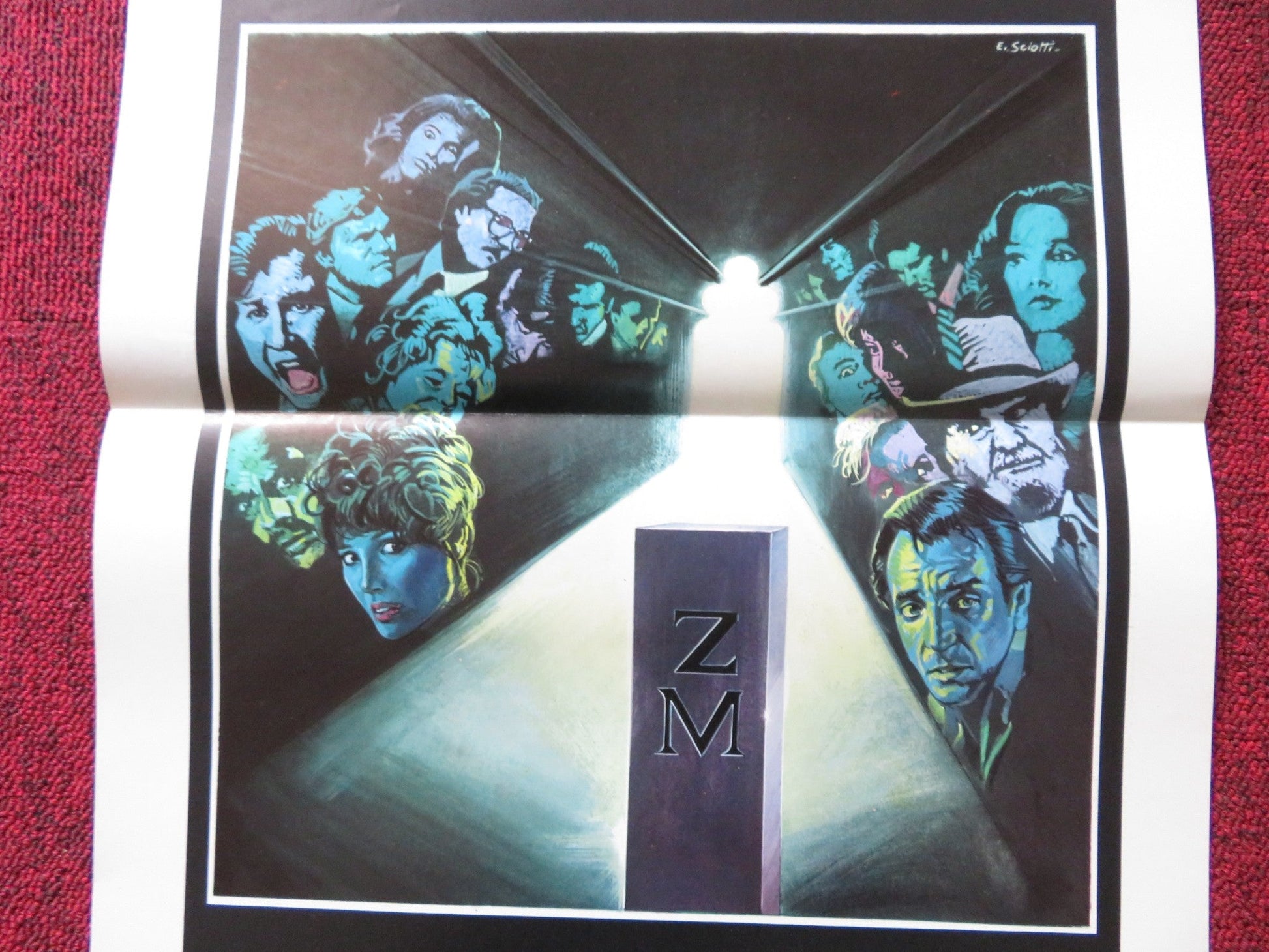 LAST EMBRACE ITALIAN LOCANDINA POSTER ROY SCHEIDER CHRISTOPHER WALKEN 1979 Rendezvous Cinema Movie posters