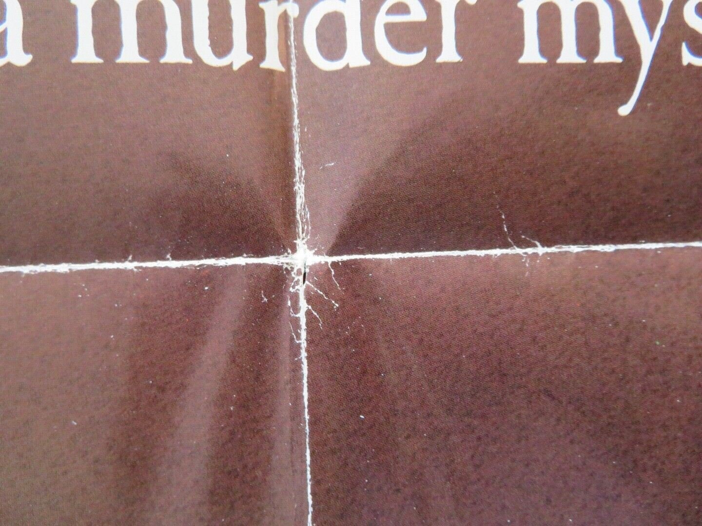 LAST EMBRACE - STYLE A FOLDED US ONE SHEET POSTER ROY SCHEIDER 1979 Movie posters