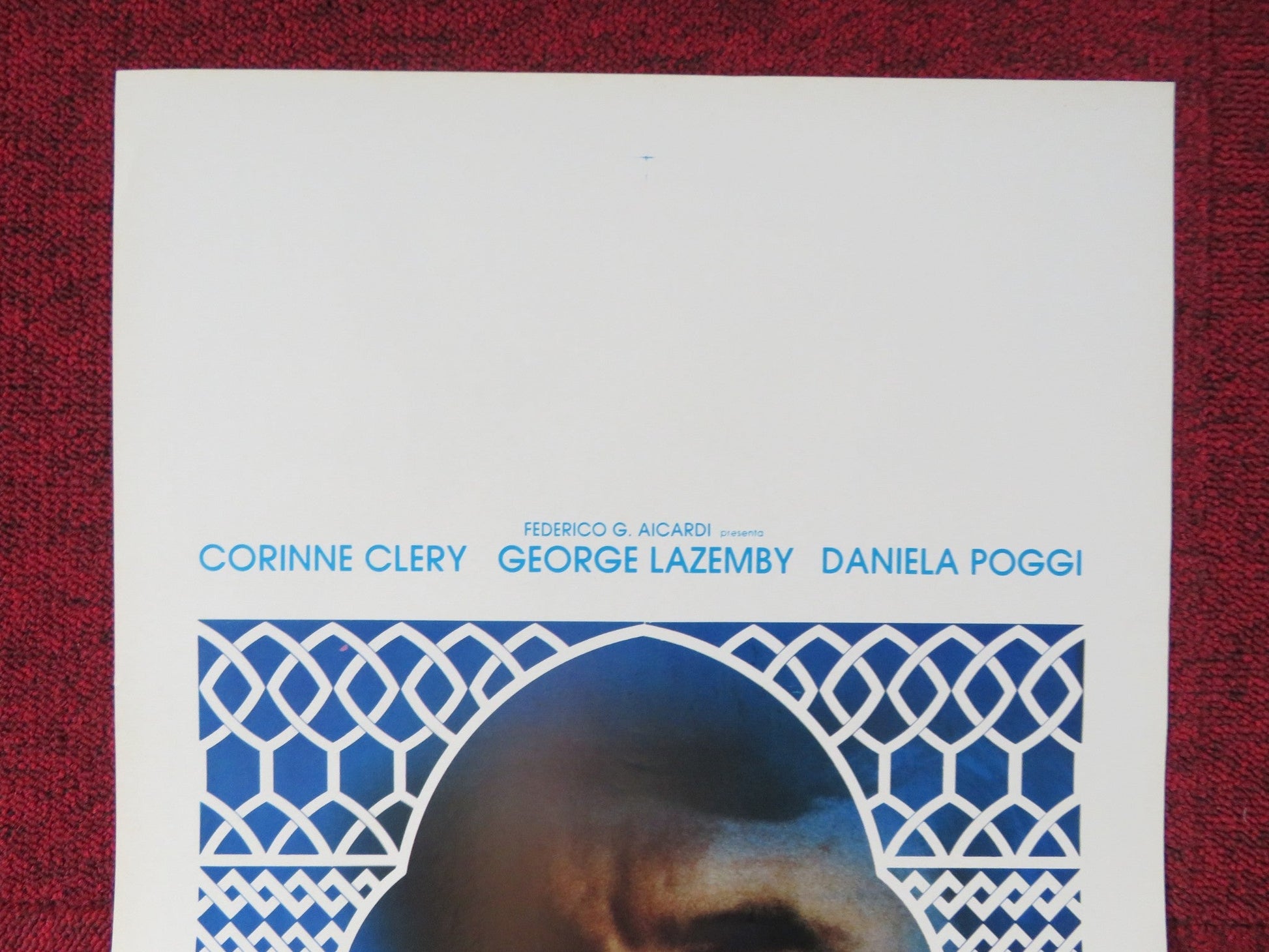LAST HAREM ITALIAN LOCANDINA POSTER CORINNE CLERY GEORGE LAZENBY 1981 Rendezvous Cinema Movie posters