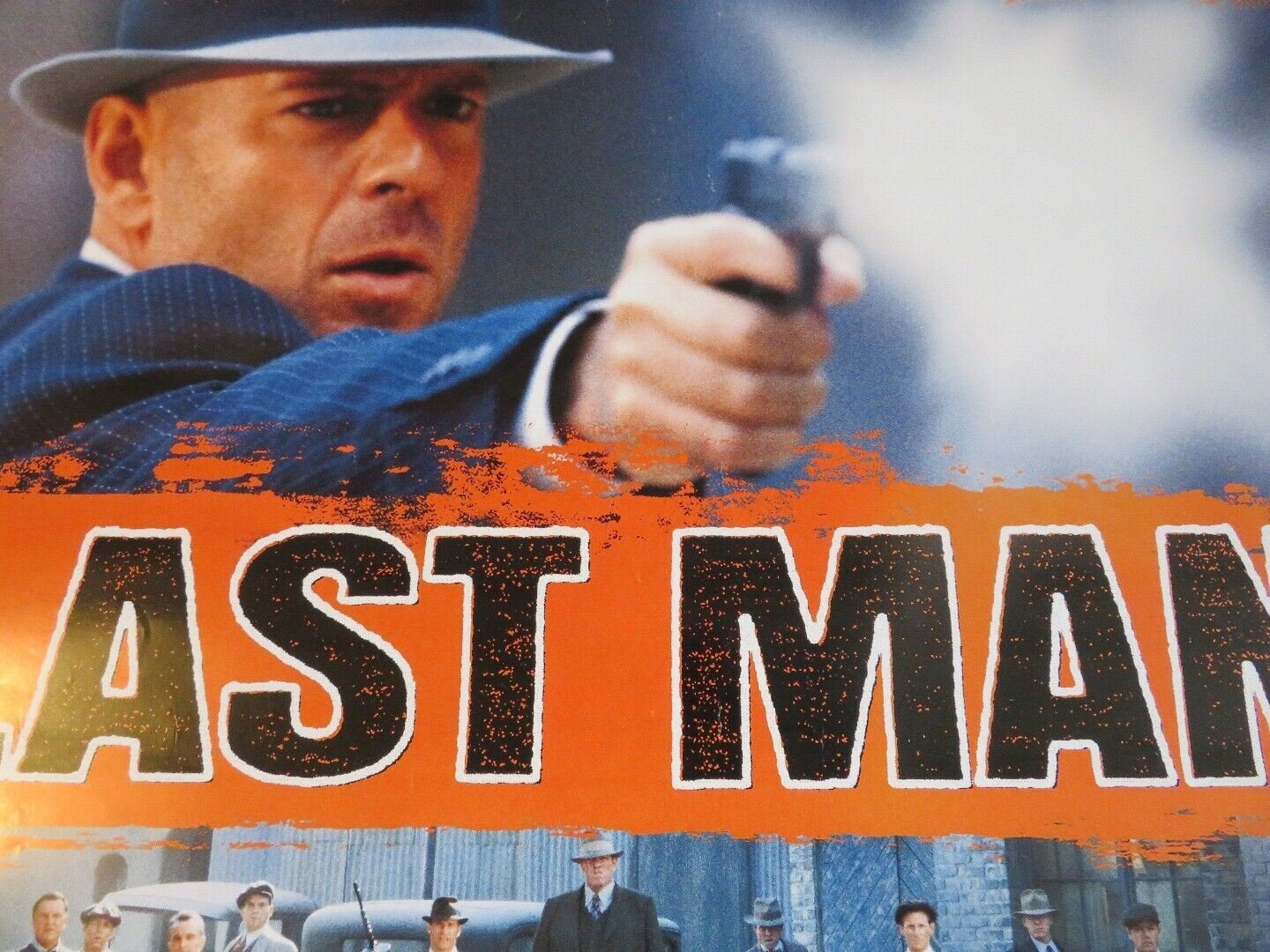 LAST MAN STANDING US ONE SHEET ROLLED POSTER BRUCE WILLIS 1996 Movie posters
