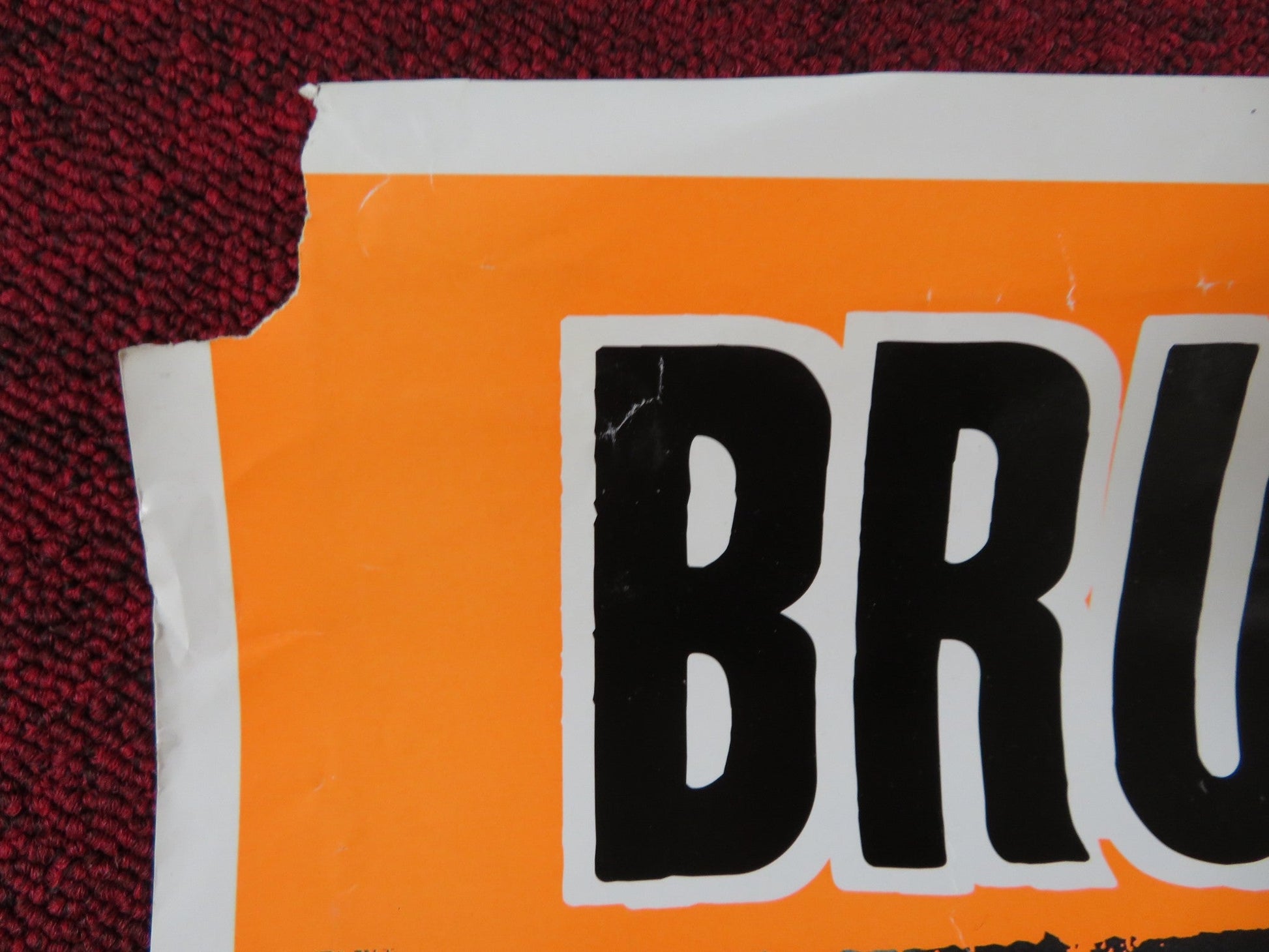 LAST MAN STANDING VHS POSTER BRUCE WILLIS BRUCE DERN 1996 Rendezvous Cinema Movie posters