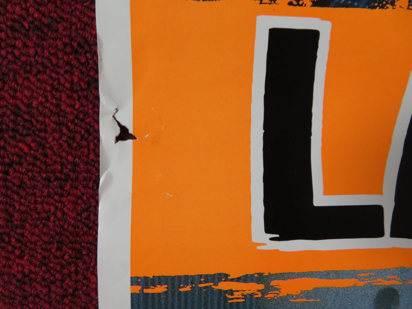 LAST MAN STANDING VHS POSTER BRUCE WILLIS BRUCE DERN 1996 Rendezvous Cinema Movie posters