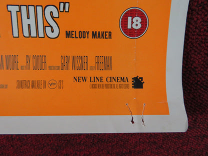 LAST MAN STANDING VHS POSTER BRUCE WILLIS BRUCE DERN 1996 Rendezvous Cinema Movie posters