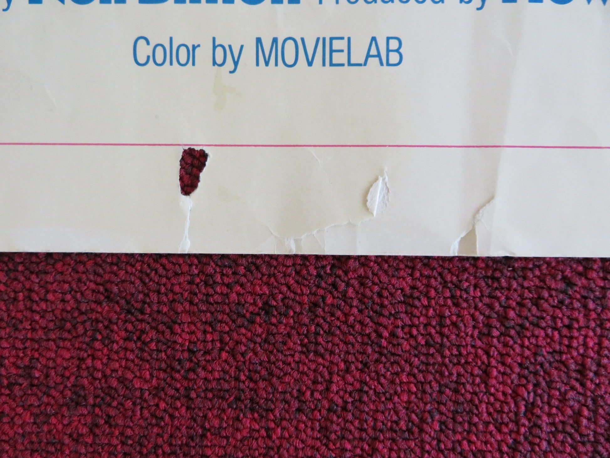 LAST OF THE RED HOT LOVERS US HALF SHEET (22"x 28") POSTER ALAN ARKIN 1972 Rendezvous Cinema Movie posters