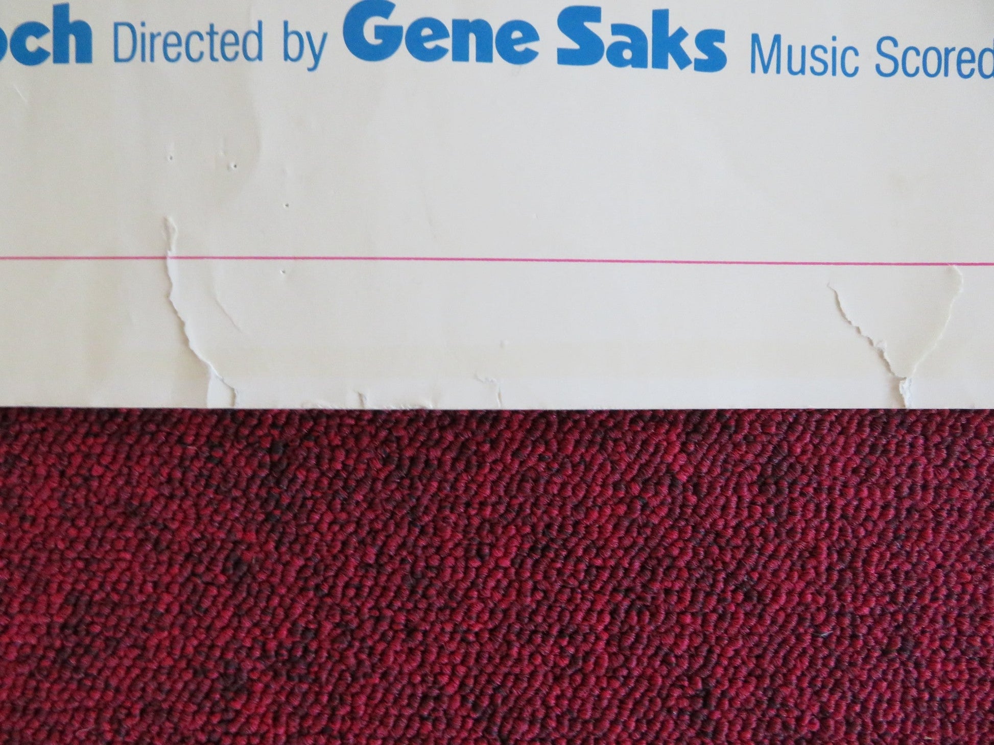 LAST OF THE RED HOT LOVERS US HALF SHEET (22"x 28") POSTER ALAN ARKIN 1972 Rendezvous Cinema Movie posters