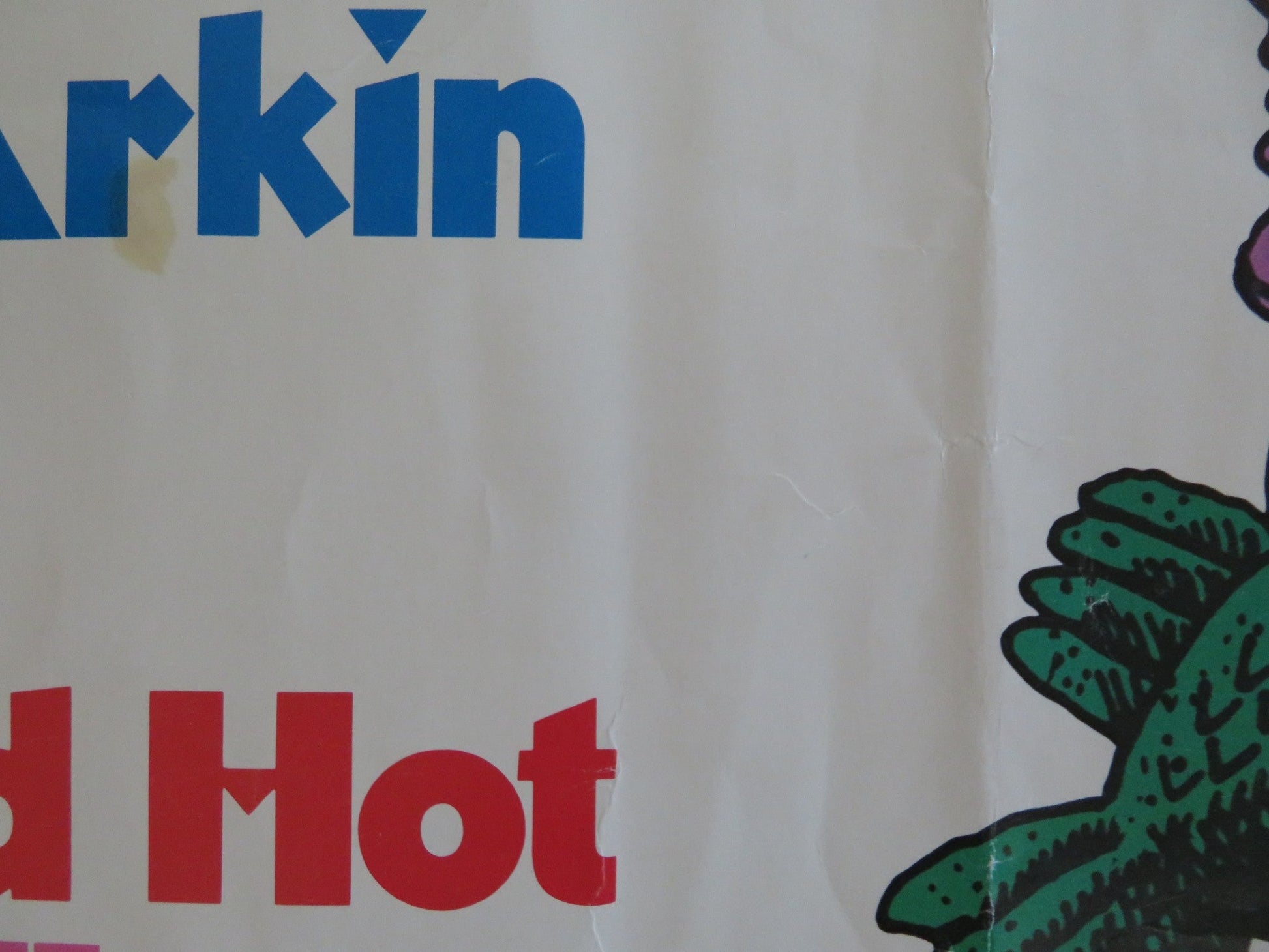 LAST OF THE RED HOT LOVERS US HALF SHEET (22"x 28") POSTER ALAN ARKIN 1972 Rendezvous Cinema Movie posters