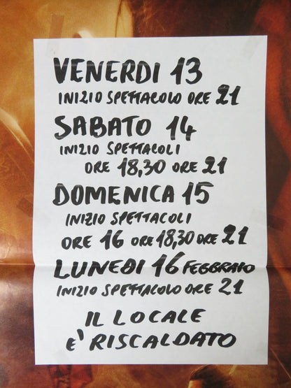 LAST SAMURAI ITALIAN 2 FOGLIO POSTER TOM CRUISE KEN WATANABE 2003 Rendezvous Cinema Movie posters