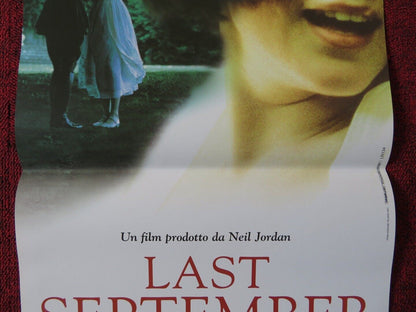 LAST SEPTEMBER ITALIAN LOCANDINA (25.5"x12.5") POSTER DAVID TENNANT 1999 Movie posters