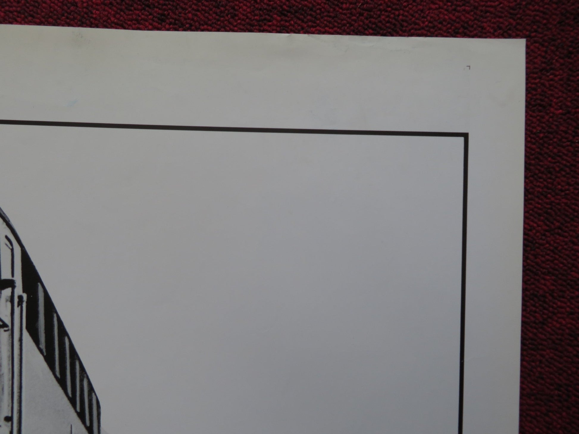 LAST STOP ON THE NIGHT TRAIN FOLDED US ONE SHEET POSTER KAY BEAL P. EDWARDS 1976 Rendezvous Cinema Movie posters