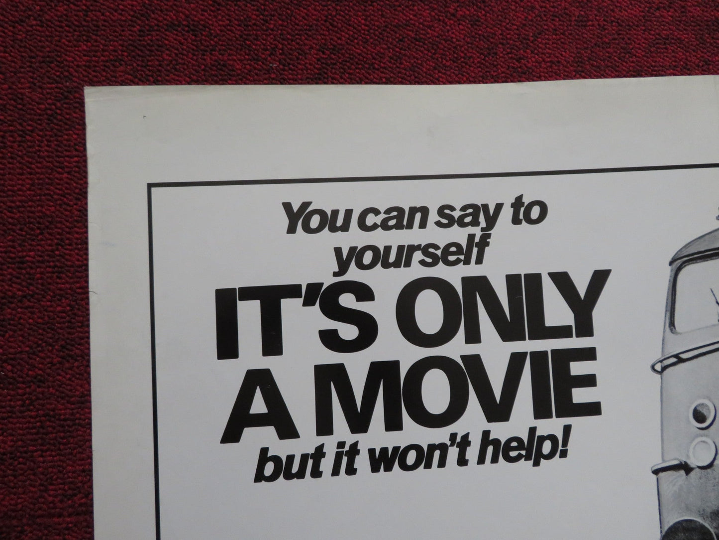 LAST STOP ON THE NIGHT TRAIN FOLDED US ONE SHEET POSTER KAY BEAL P. EDWARDS 1976 Rendezvous Cinema Movie posters